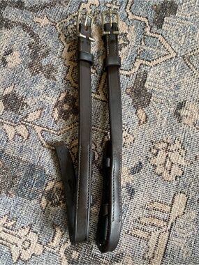 Antarès cheek pieces horse bridle part